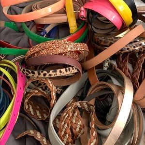 Massive Lot of Belts